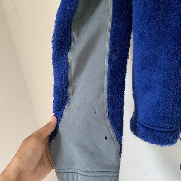 Patagonia R3 Hi Loft Regulator Fleece Blue Full Zip Polartec Jacket Mens L Hike - Picture 9 of 12